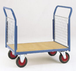 Double mesh end platfrom truck 